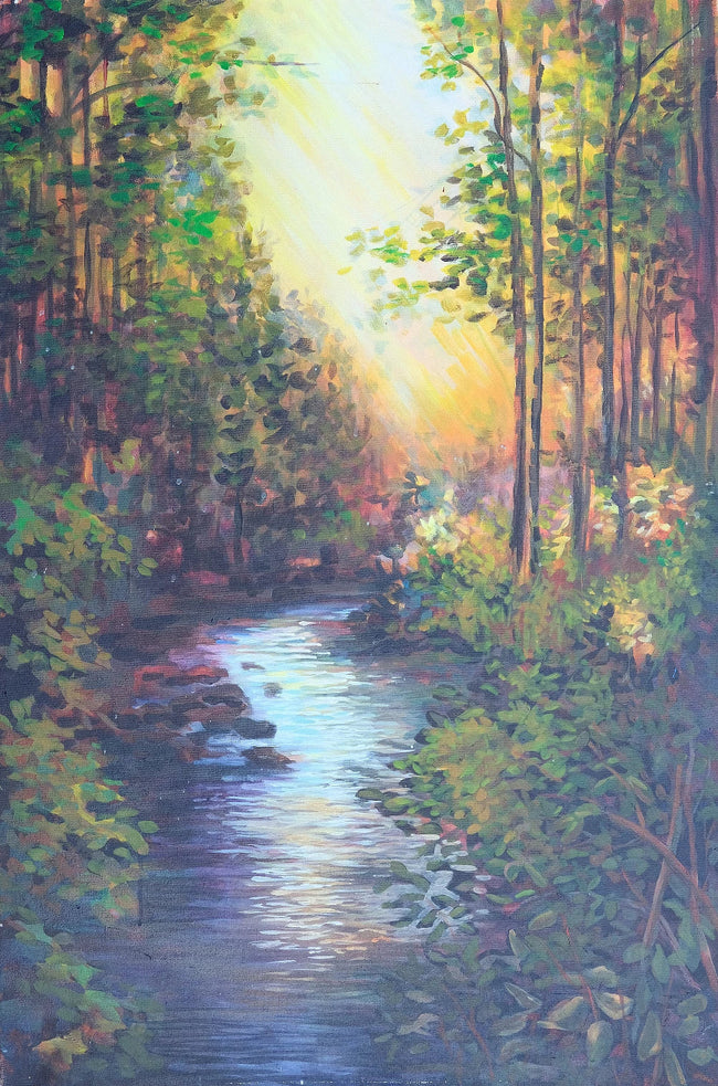 #22 - Up Stream Print