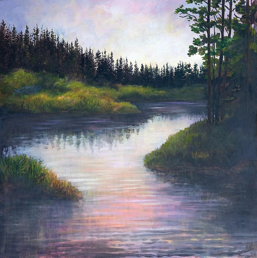 #45 - River Dusk Print