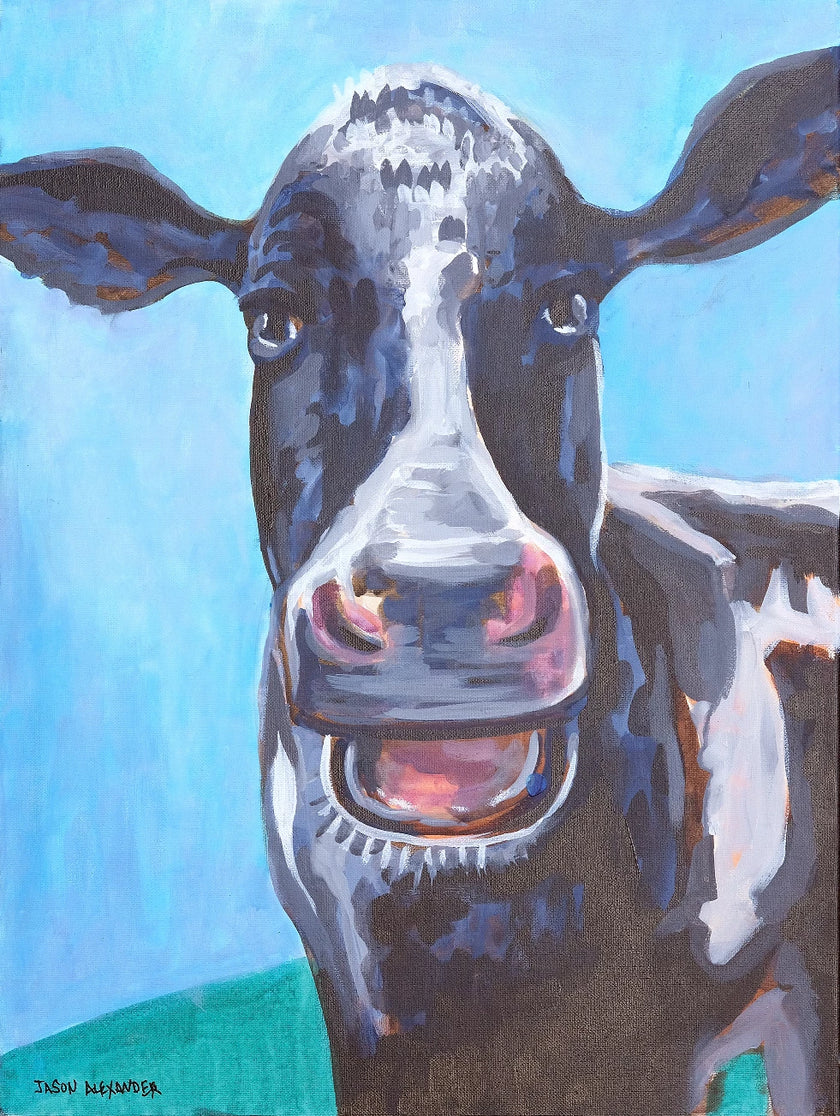 #24 - Happy Cow Print