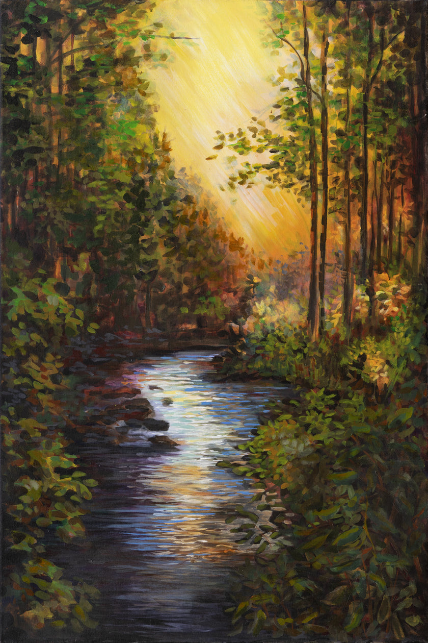 #66 - Forest Stream Print
