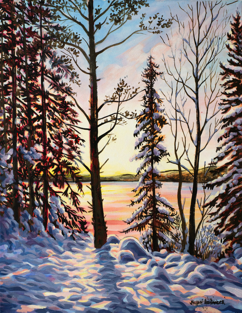 #14 - Winter Sunset Print