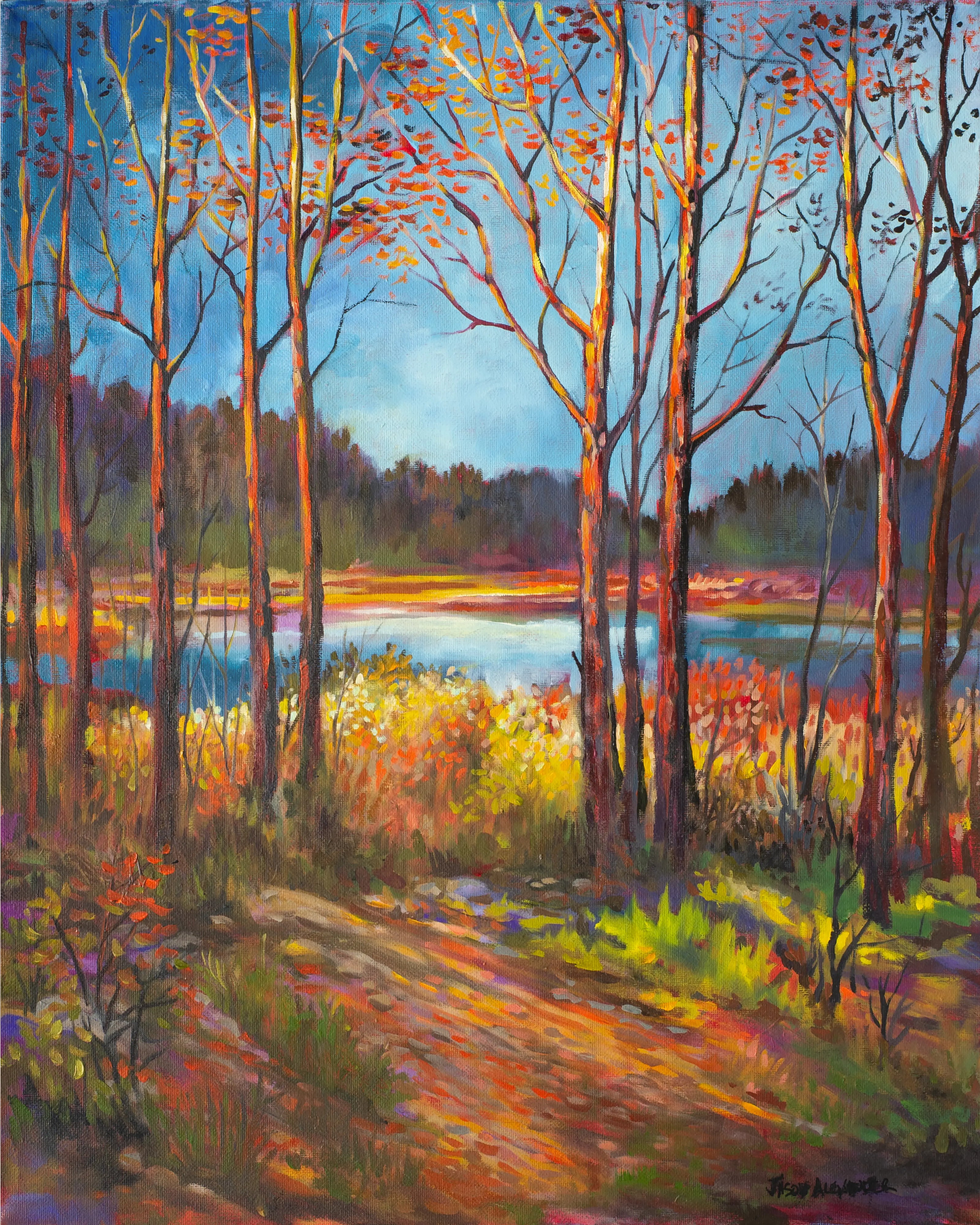 #13 - October Sunset Print