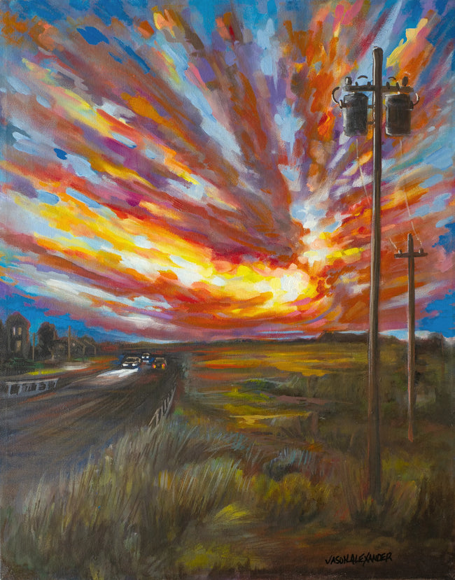#18 - Edge Of Town Print