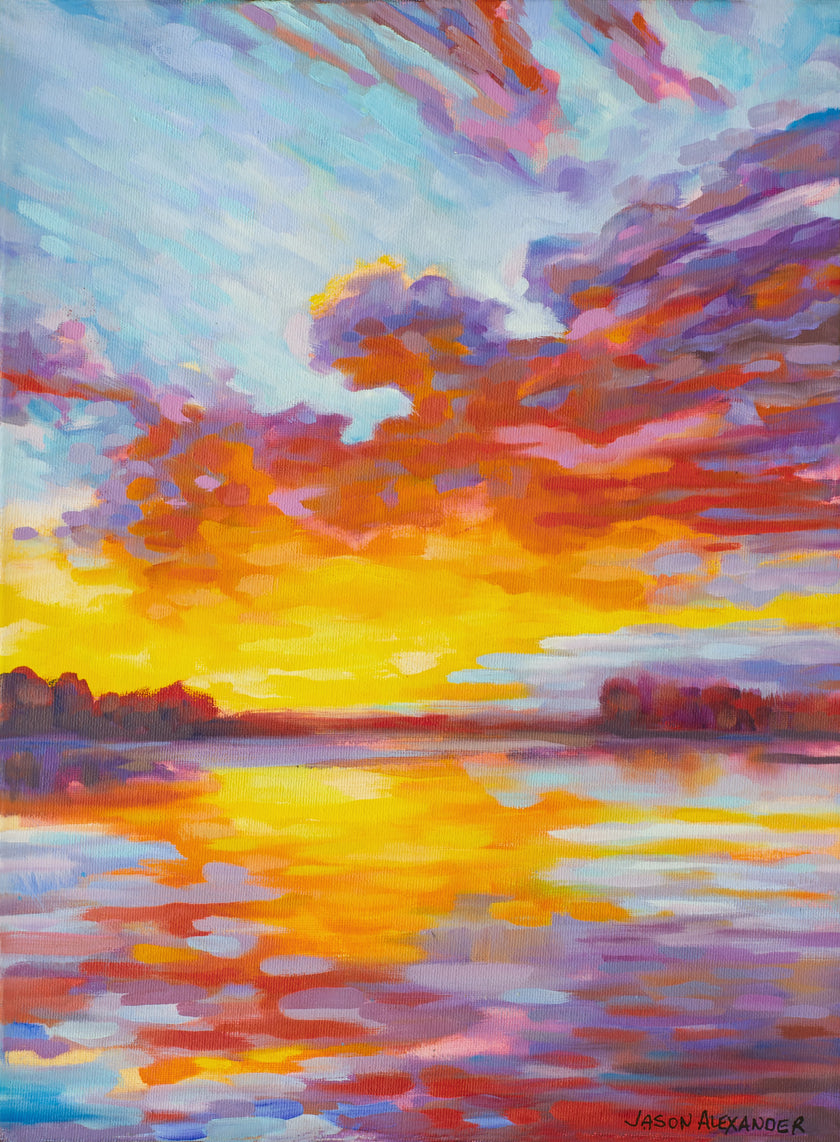 #4 - Late Sunset Print