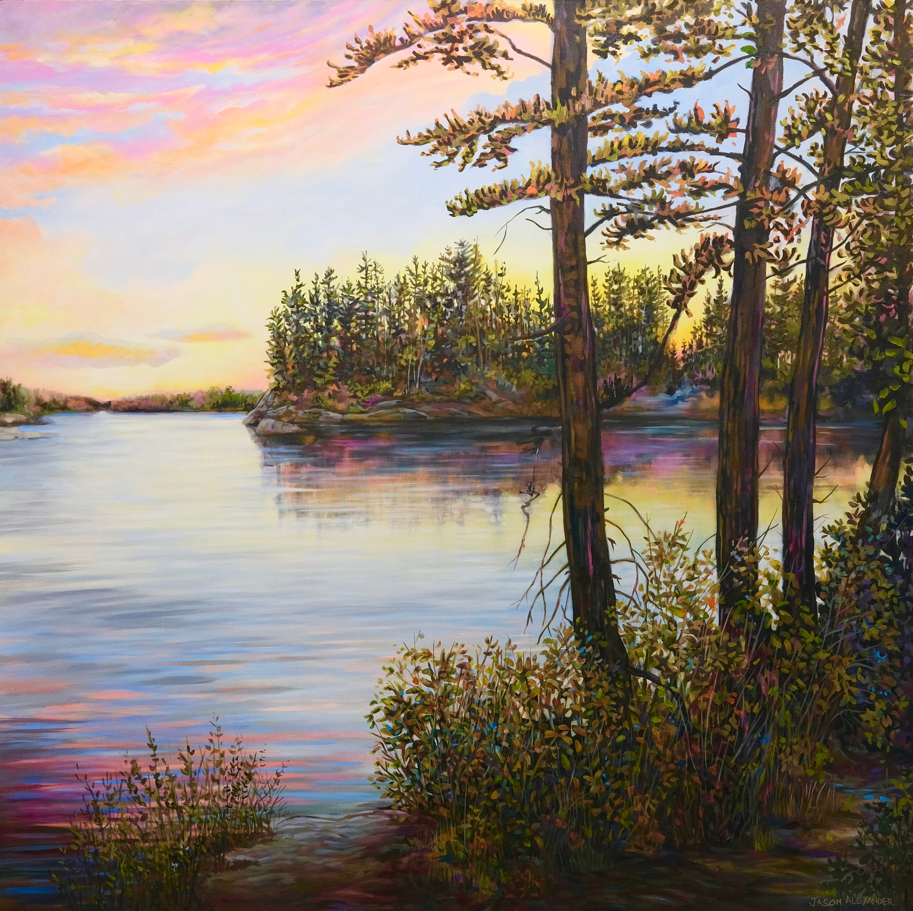 #56 - Quiet Bay Print