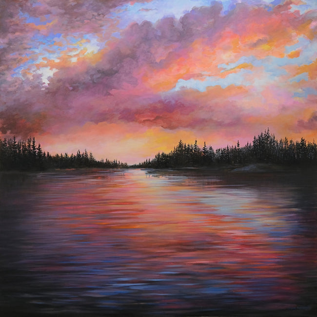 #58 - Red Sky Print